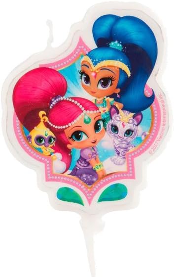 SHIMMER AND SHINE 346203 2D Filigree Candle Wax, Multi-Colour, 5 x 2 x 8 cm