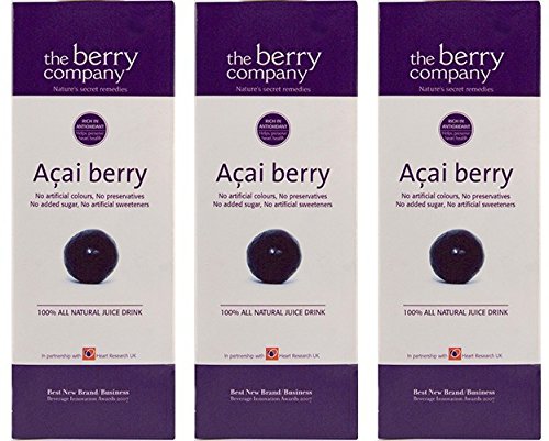 (3 PACK) - The Berry Company - Acai Drink | 1000ml | 3 PACK BUNDLE