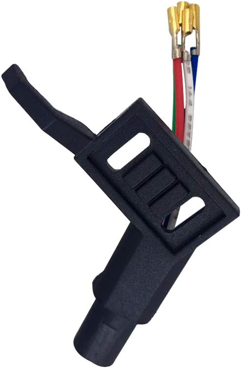 Headshell Short ADC Standard Black System Carrier Suitable for Turntables with Straight Tonearm