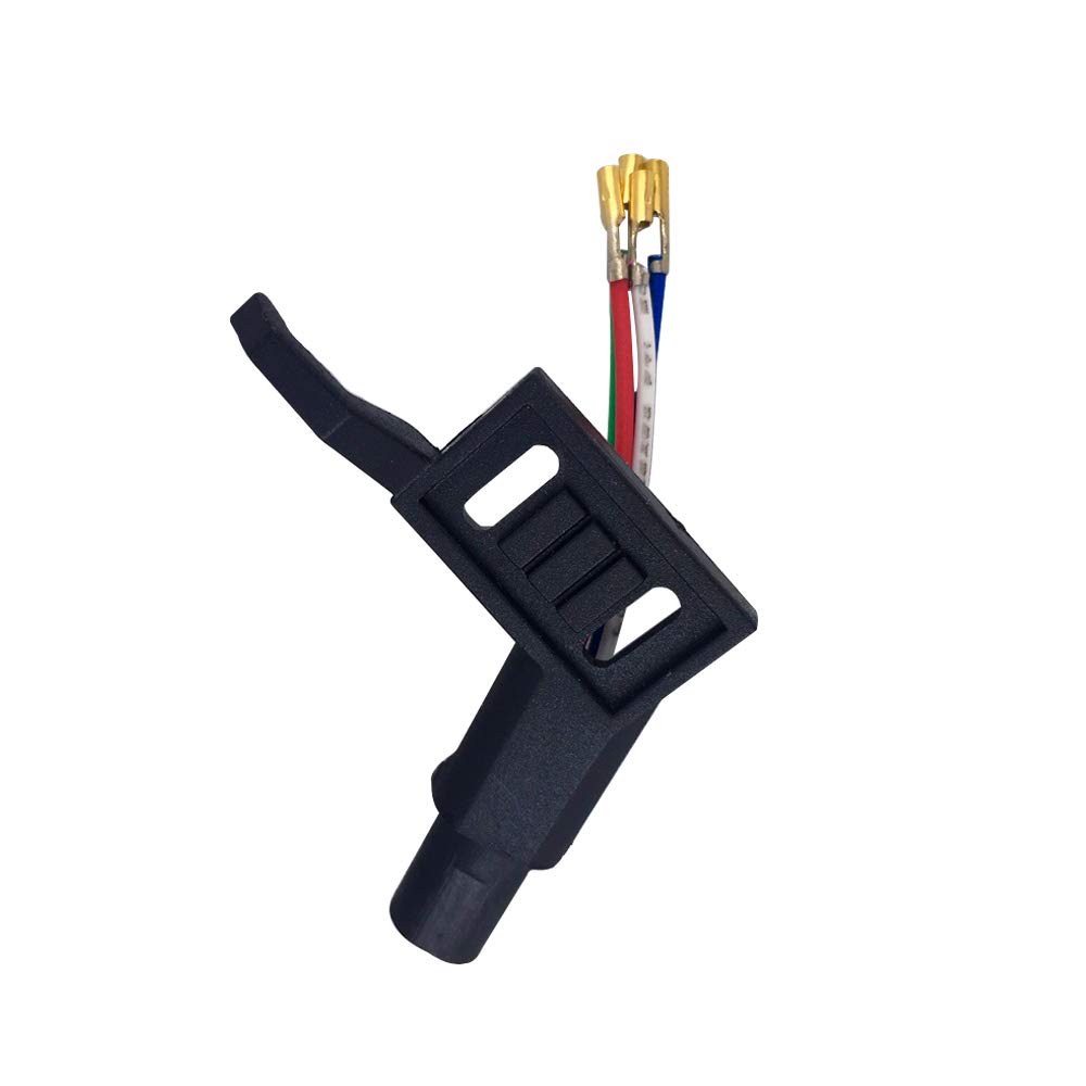 Headshell Short ADC Standard Black System Carrier Suitable for Turntables with Straight Tonearm