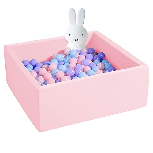UHAPPYEE Square Foam Ball Pit for Toddler, 35
