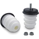 Autoacc Rear Bump Stops, Axle Jounce Bumpers Compatible with 1999-2006 Silverado 1500 Sierra Leaf Spring Bumper, 1999-2005 Van Astro Safari Rear Bump Stops (Pack of 2)