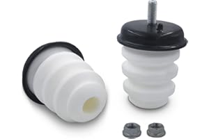 Autoacc Rear Bump Stops, Axle Jounce Bumpers Compatible with 1999-2006 Silverado 1500 Sierra Leaf Spring Bumper, 1999-2005 Van Astro Safari Rear Bump Stops (Pack of 2)