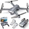 SYMA X500 4K Drone with UHD Camera for Adults, Easy GPS Quadcopter for Beginner with 56mins Flight Time, Brush Motor…