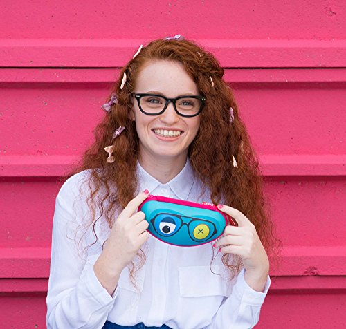 ZIPIT Beast Glasses Case/Storage Box, Light Blue - Thumbnail 5
