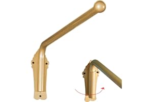 Heavy Duty Swing Arm Curtain Rods, Stand Drapery Arm Curtain Rod, Movable Window Curtain Rail Display Stand, for Front Door S