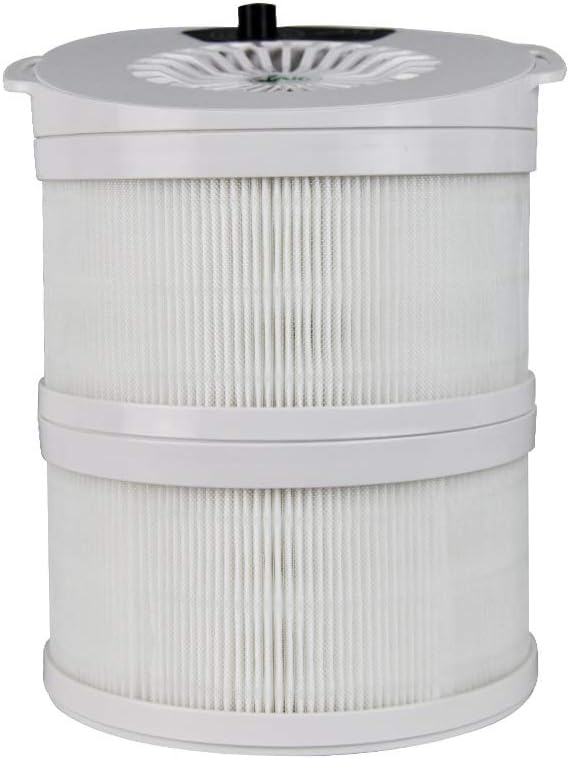 Linmin DIY Air Purifier Cleaner with True HEPA Carbon Activated Filter Allergens Smoke Odors Mold Dust Germs Pet Dander