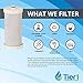 Tier1 WF1CB Refrigerator Water Filter 2-pk | Replacement for Frigidaire PureSource WFCB, RG100, WF284, NGRG-2000, Kenmore 469906, 469910, 9910, Fridge Filter