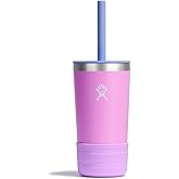 Hydro Flask Kids 12 Oz Tumbler with Lid and Straw for School - Insulated Stainless Steel in Anemone