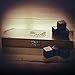 Top Bear Whiskey Stones: 9 Natural Soapstone Cubes to Chill Whiskey and Other Drinks Without Dilution, Plus Stainless Steel Tongs in a Wooden Gift Box