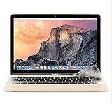 Masino Silicone Keyboard Cover Ultra Thin Keyboard Skin for MacBook 12