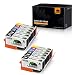 JARBO Compatible Replacement for HP 564XL Ink Cartridge, 5 Color (2 Sets+2 Black), for Photosmart 5520 6520 7520 5510 6510 7510 7525 B8550 C6380 Premium C309A C410A Officejet 4620 Deskjet 3520