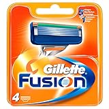 Gillette Fusion razor blades 4-pack