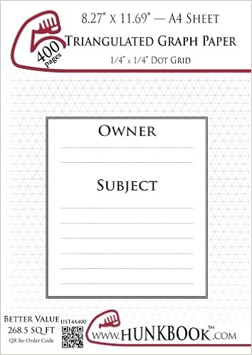 Buy Triangulated Graph Paper 1 4 Dotted Ust4a 400 Pages Sheet Book Online At Low Prices In India Triangulated Graph Paper 1 4 Dotted Ust4a 400 Pages Sheet Reviews Ratings Amazon In