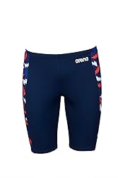 ARENA Men's Team Color Print Jammer Athletic