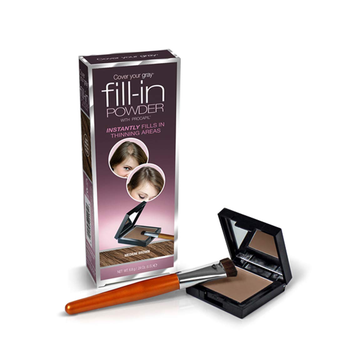 Photo 1 of Cover Your Gray Fill In Powder - Medium Brown