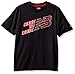 New Balance Big Boys' Short Sleeve Athletic Graphic T-shirt, Black, 18-20