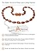 Baltic Amber Teething Necklace, Certified Amber Beads, 50% Higher in Value and Effectiveness, Extra Safe Teething Necklace with Teething Pain & Drooling Reduce Properties / CGN.P-BN29.5