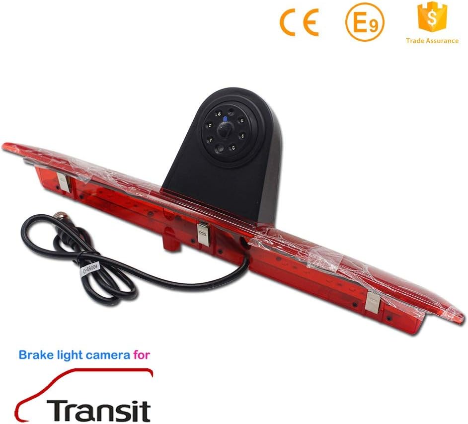 HD 3rd Rear Brake Light Reversing Camera Kit with 4.3" inch TFT LCD Dash Monitor for FORD Transit MK8 FORD Transit F150/F250/F350 (2014-2019) - Image 4