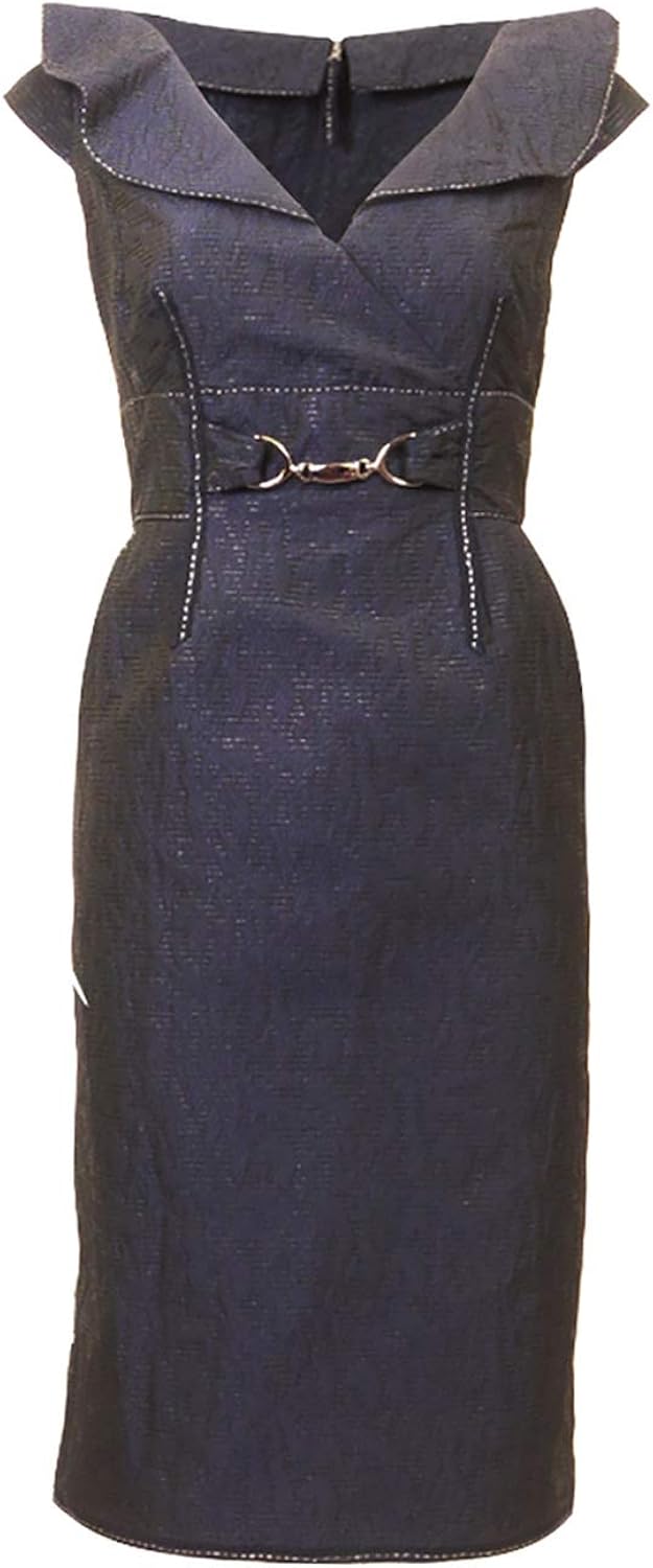 denim dress going out