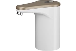 Wireless Electric Water for Bottled Water Dispensers – Automatic USB-Rechargeable 1600mAh Battery, ABS Construction, Compatib
