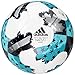 adidas Performance MLS Glider Soccer Ball, White/Energy Blue/Bold Onyx, Size 5