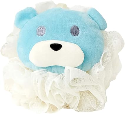 teddy bear bath sponge