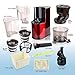BuySevenSide best juicer Extractor for Low speed extraction produces up to 98% fresh juice with No waste on fruits or vegetables and No harm to vitamins
