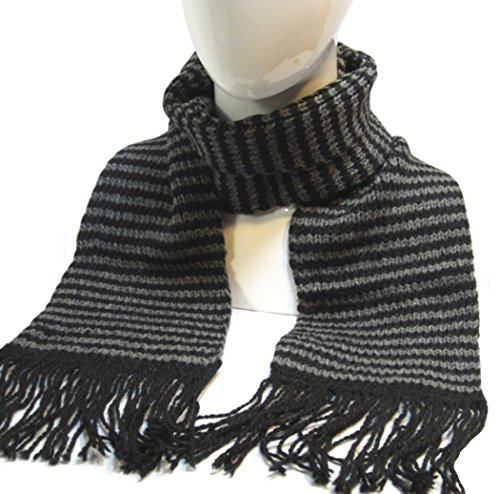 Alpaca Wool Striped Scarf Scarves 6