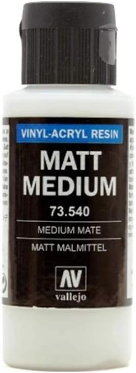 Vallejo Model Color 60 ml Medium Matte Bottle, Yellow, 60 ml (Pack of 1)