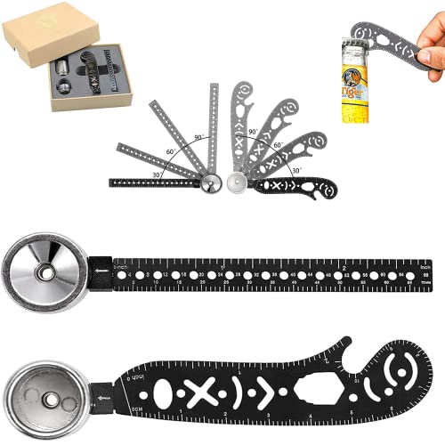 MultiFunction Drawing Tool Magcon, Drawing Curved Metallic Ruler All
