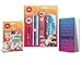 Musical.ly Stationery Combo-Pack • Pencils - Pens - Eraser - 75 stickers - Notebook - Metal Pencil Case - Ruler - Sharpener