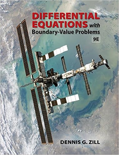 Differential Equations With Boundary Value Problems 009 Zill Dennis G Differential Equations With Boundary Value Problems 009 Zill Dennis G