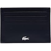 Lacoste Mens Fitzgerald Credit Card Holder, Brown, One Size