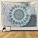 Likiyol Tapestry Mandala Hippie Bohemian Tapestries Wall Hanging Flower Psychedelic Tapestry Wall Hanging Indian Dorm Decor Living Room Bedroom