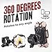 Patea bike mount，360° Rotatable Universal Heavy Duty Mountain & Road Handlebar Cradle Holder,Bicycle & Motorcycle Phone Mount, Fits any Smart Phones