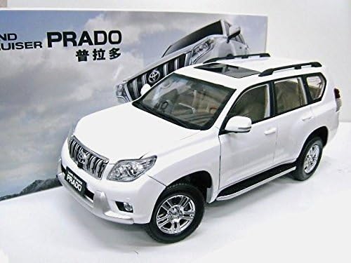 Amazon Toyota特注 1 18 トヨタ ランドクルーザー プラド ホワイトパール ミニカー ダイキャストカー ホビー