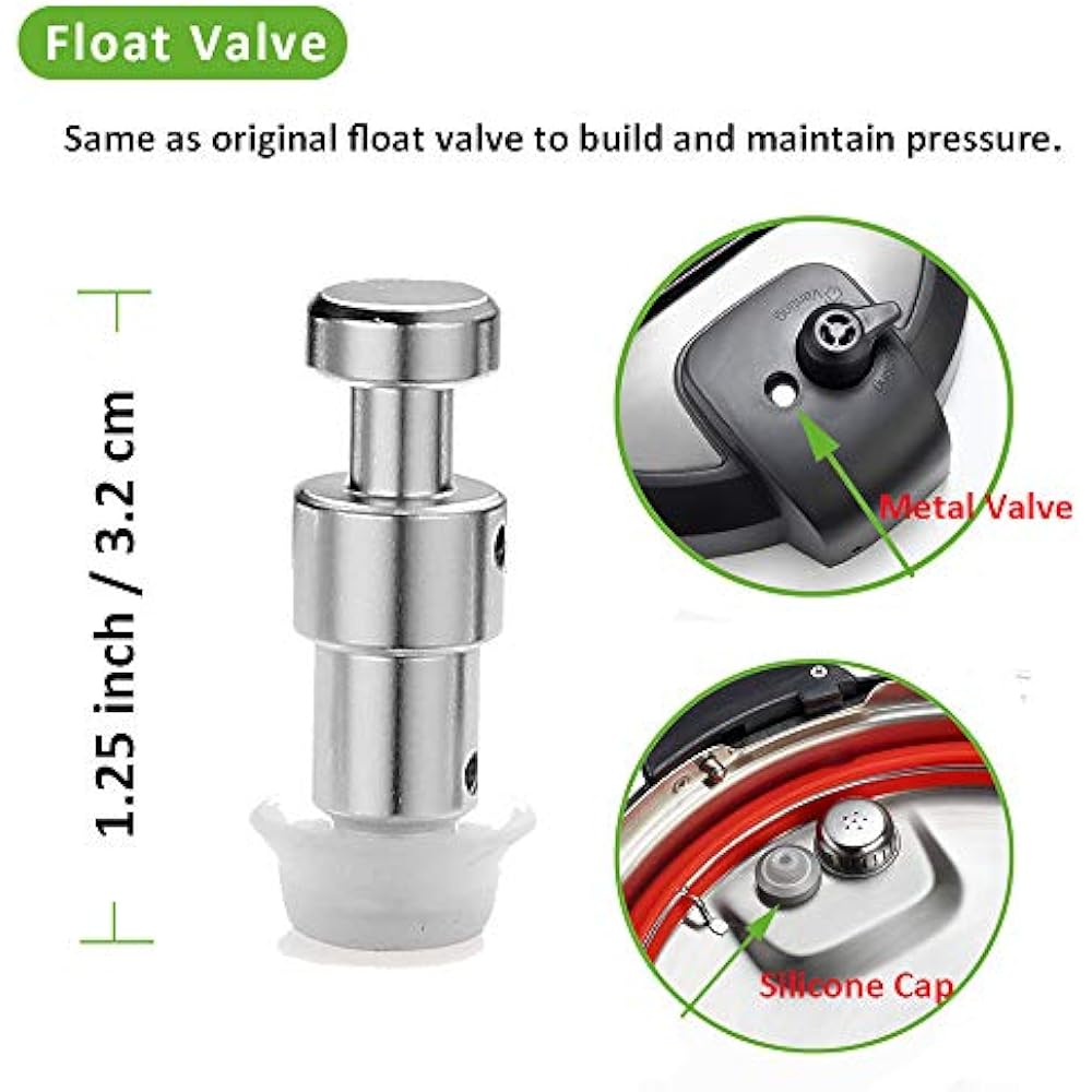 Steam Release Handle, Float Valve Compatible Instant Pot Duo/Duo Plus 3