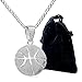 Basketball Pendant Softball Pendant Men Sports Necklace Jewelry 23