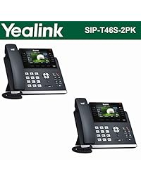 Yealink ipphone sip t46s Paquete de 2 Optima HD USB Dongle PoE 16 VoIP abalorio