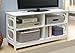 Convenience Concepts Omega TV Stand, White