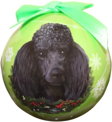 Poodle Christmas Ornament Shatter Proof Ball Easy To Personalize A Perfect Gift For Poodle Lovers
