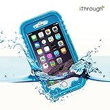 iPhone 6 Waterproof Case, iThroughTM Waterproof, Dust Proof, Snow Proof, Shock Proof Case, Waterproof Protection up to 20ft, Heavy Duty Protective Carrying Cover Case for iPhone 6 4.7 inch (Q)