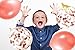 Rose Gold Confetti Balloons Set | 12 inch Premium Original Latex Balloons for Birthday Rose Gold Party Decorations, Bridal and Baby Shower, Wedding, Proposal(20 Pack)