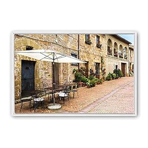 signwin Framed Canvas Wall Art Rural Landscape Photography...
