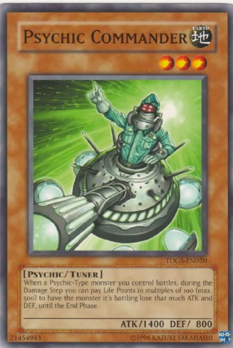 Yu-Gi-Oh! - Psychic Commander (TDGS-EN020) - The Duelist Genesis - Unlimited Edition - Common