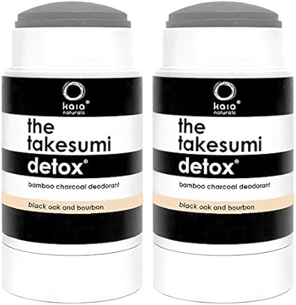 Amazon Com Kaia Naturals Black Oak And Bourbon Bamboo Charcoal Deodorant Pack Of 2 2 29 Oz Each Health Personal Care