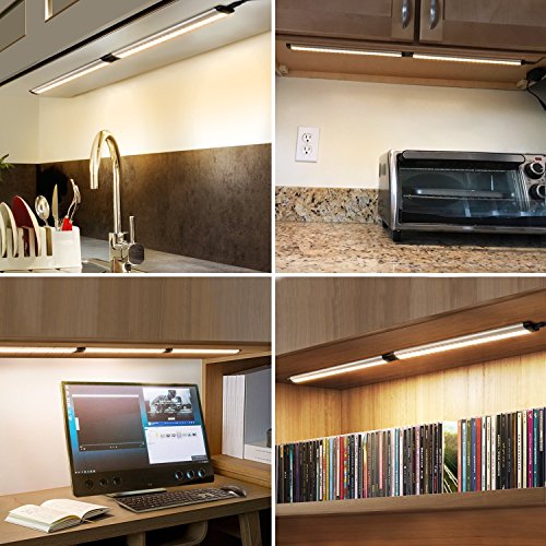 Albrillo Dimmable Under Cabinet Lighting, 4W 300 Lumen, Warm White 3000K, 1 Pack - Thumbnail 2