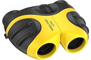 Funwell Binoculars for Kids, Mini Compact Lightweight 8x21 Small Binoculars for Concert Opera Sports Game Outdoors Hiking Tra