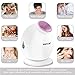 KINGDOMCARES Hot Mist Facial Steamer Warm Nano Ionic Moisturizing Face Humidifier Personal Home Sauna SPA Unclogs Pores Blackheads Acne Comedone Removal Facial Hydration System Nano Sprayer Pink